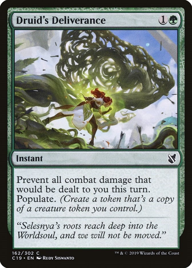 Image for Druid's Deliverance (Commander 2019) (162) - Magic: The Gathering