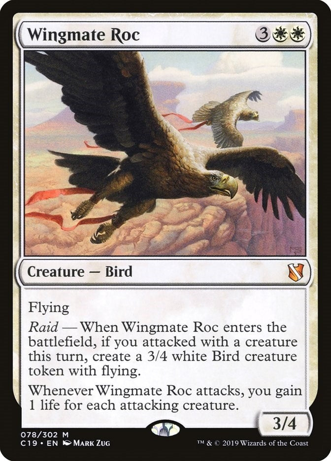 Image for Wingmate Roc (Commander 2019) (78) - Magic: The Gathering