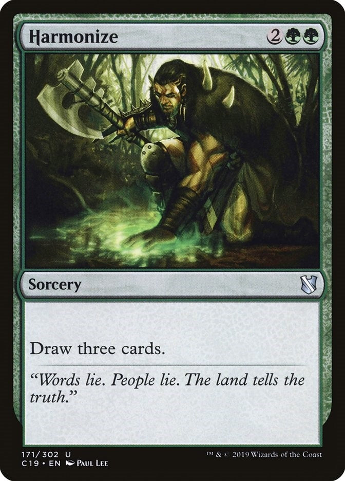 Image for Harmonize (Commander 2019) (171) - Magic: The Gathering