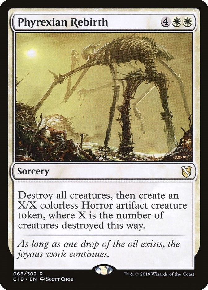 Image for Phyrexian Rebirth (Commander 2019) (68) - Magic: The Gathering