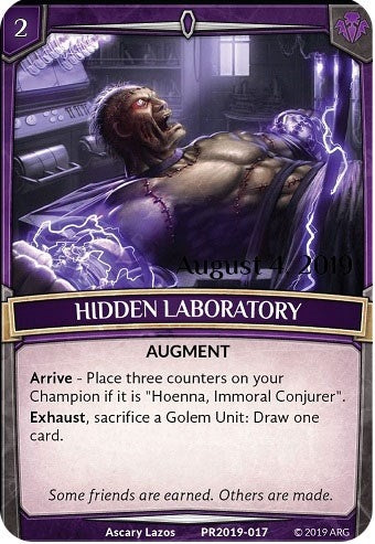 Image for Hidden Laboratory (Stamped) (Argent Saga Promos) (PR2019-017) - Argent Saga TCG