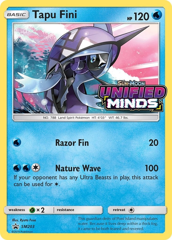 Image for Tapu Fini - SM203 (Prerelease) (SM Promos) (SM203) - Pokemon