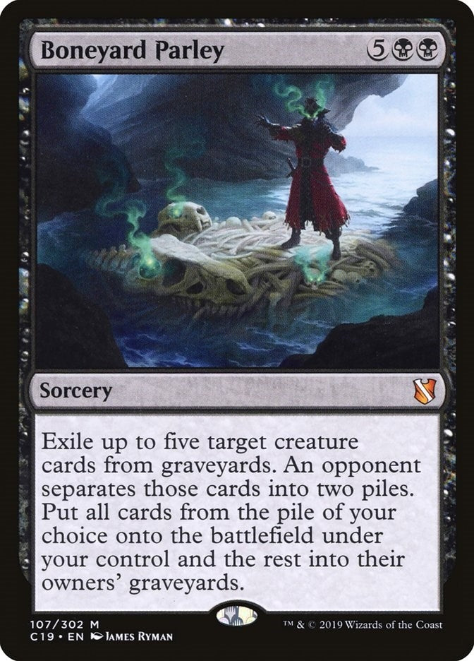 Image for Boneyard Parley (Commander 2019) (107) - Magic: The Gathering