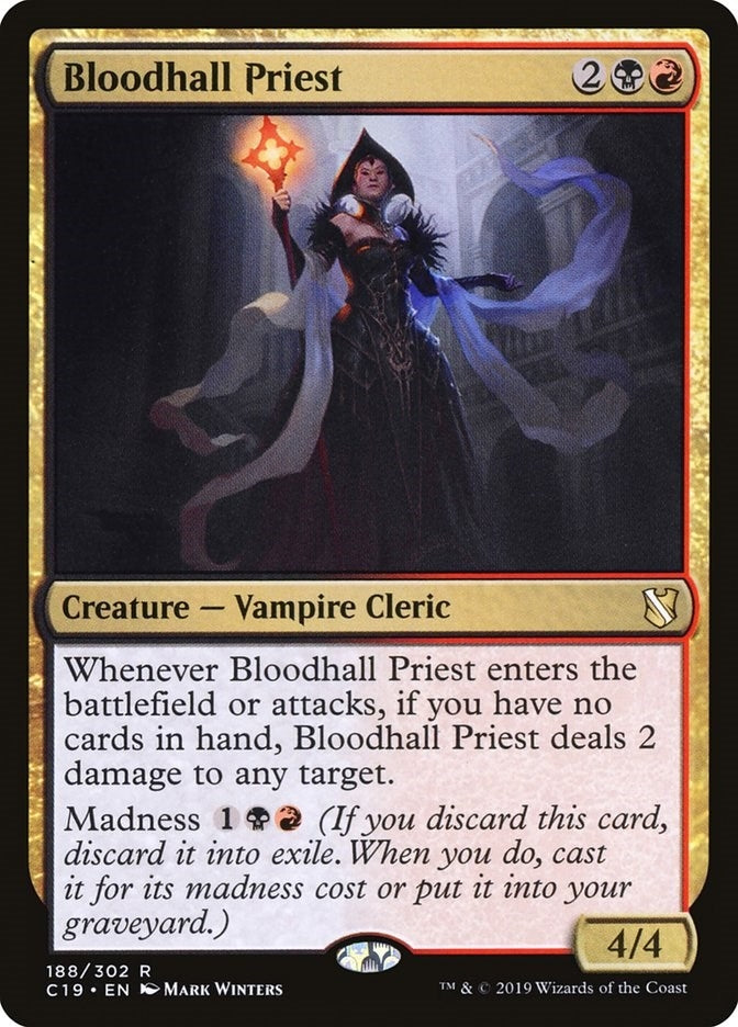 Image for Bloodhall Priest (Commander 2019) (188) - Magic: The Gathering