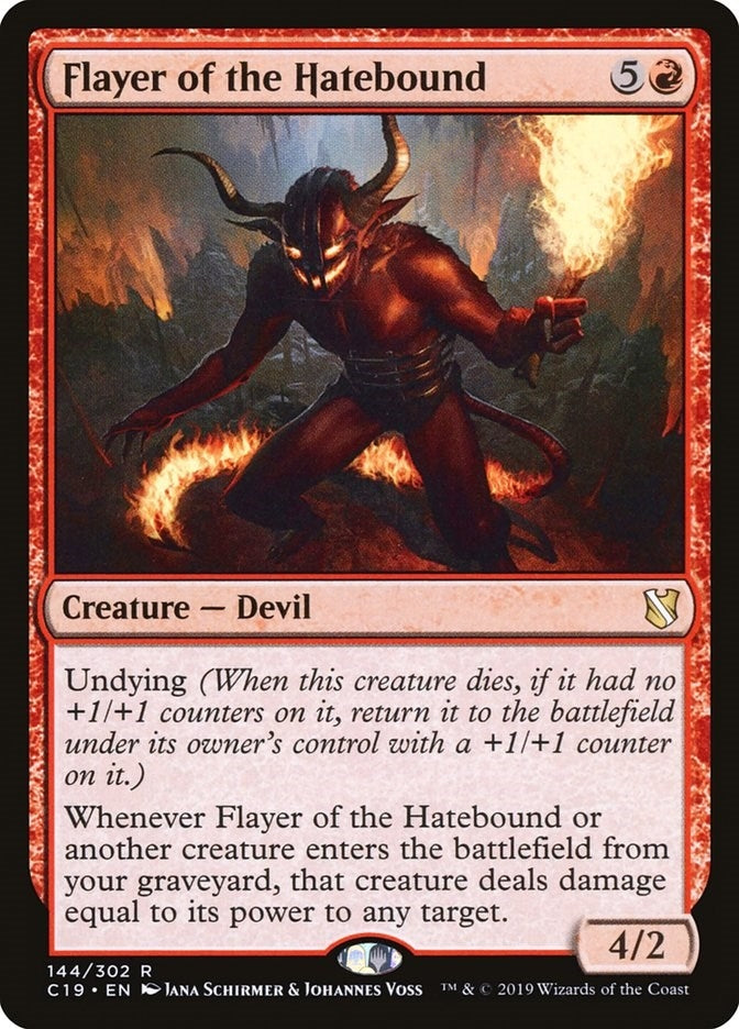 Image for Flayer of the Hatebound (Commander 2019) (144) - Magic: The Gathering