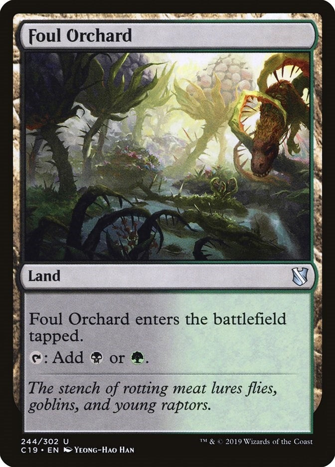Image for Foul Orchard (Commander 2019) (244) - Magic: The Gathering