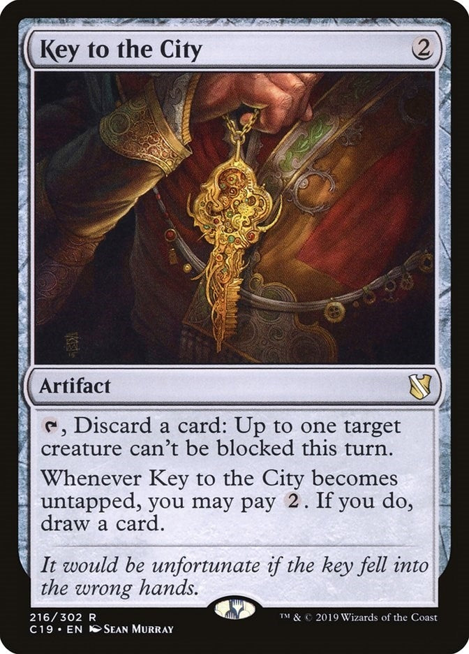 Image for Key to the City (Commander 2019) (216) - Magic: The Gathering