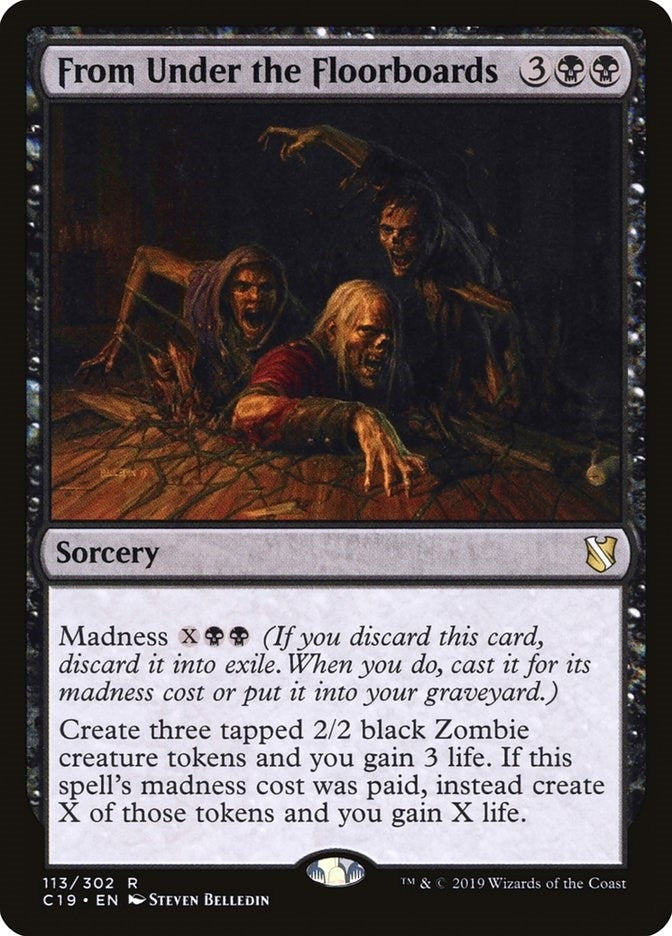 Image for From Under the Floorboards (Commander 2019) (113) - Magic: The Gathering
