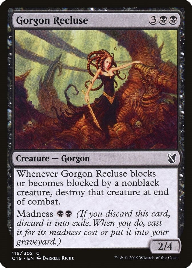Image for Gorgon Recluse (Commander 2019) (116) - Magic: The Gathering