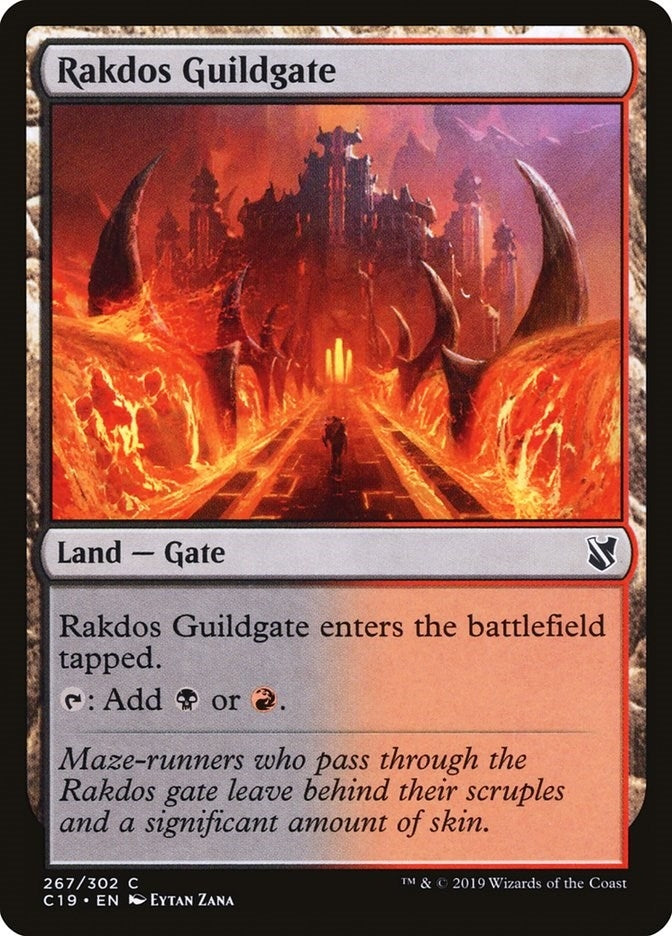 Image for Rakdos Guildgate (Commander 2019) (267) - Magic: The Gathering