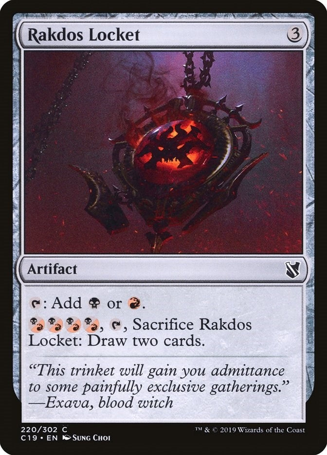 Image for Rakdos Locket (Commander 2019) (220) - Magic: The Gathering