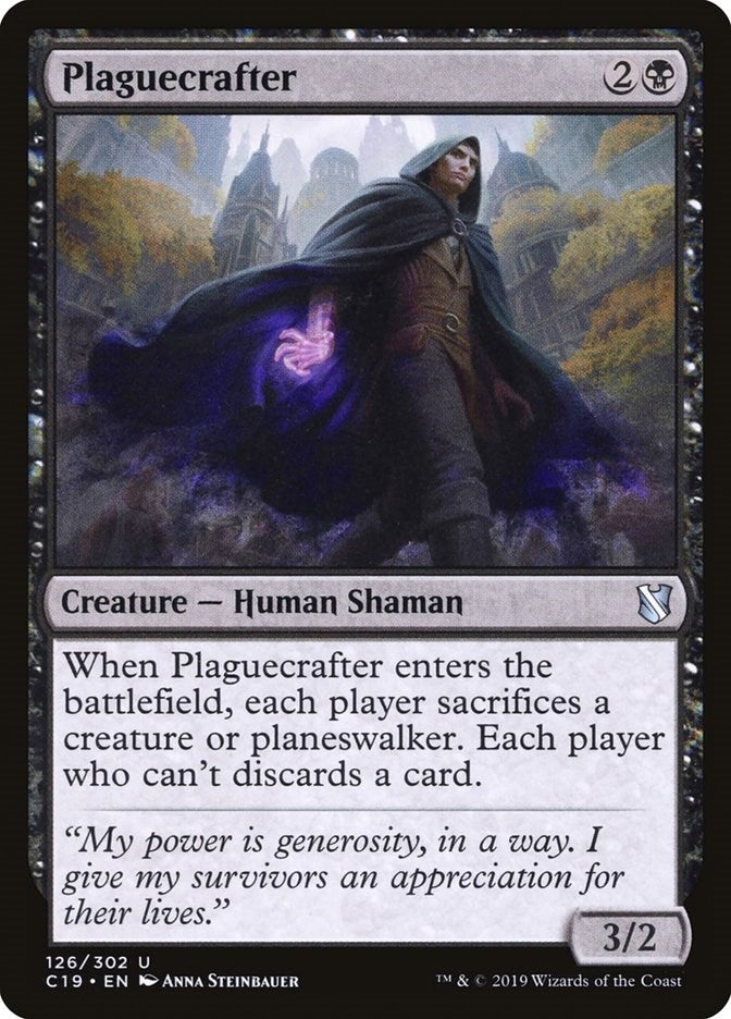 Image for Plaguecrafter (Commander 2019) (126) - Magic: The Gathering