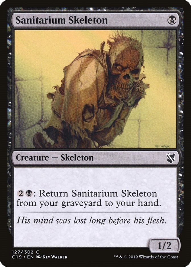 Image for Sanitarium Skeleton (Commander 2019) (127) - Magic: The Gathering