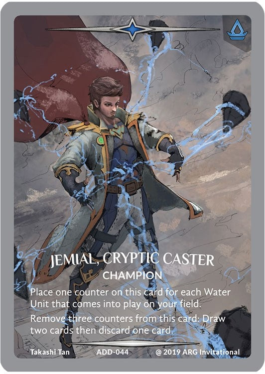 Image for Jemial, Cryptic Caster (Silver Metal) (Argent Saga Promos) (ADD-044) - Argent Saga TCG