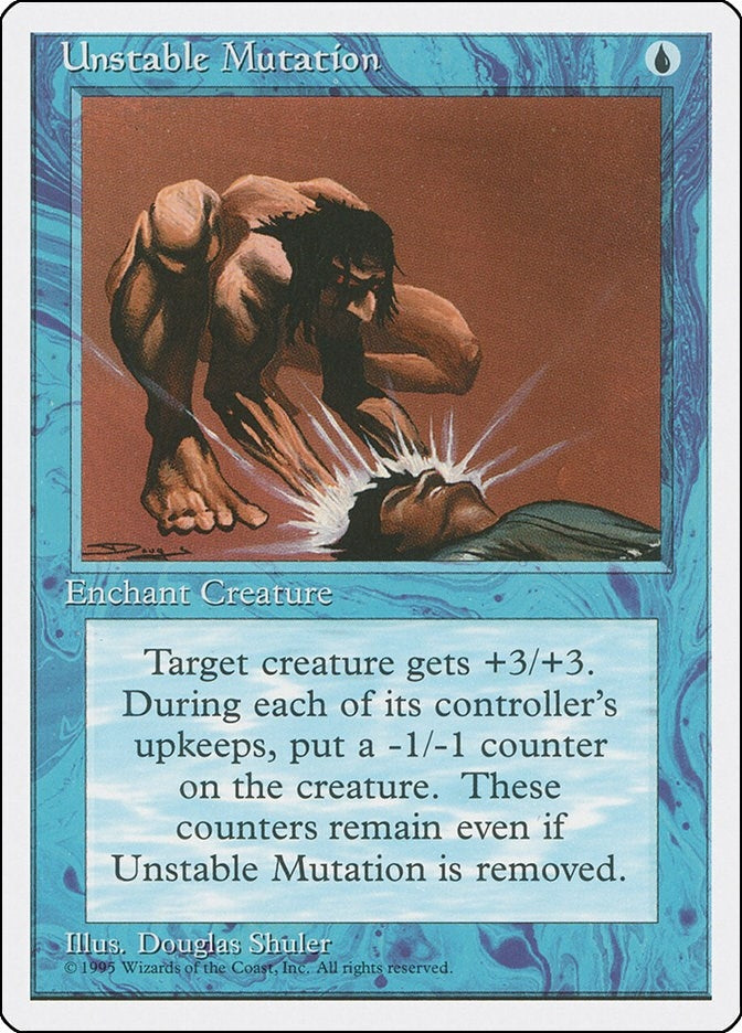 Image for Unstable Mutation (Fourth Edition) - Magic: The Gathering