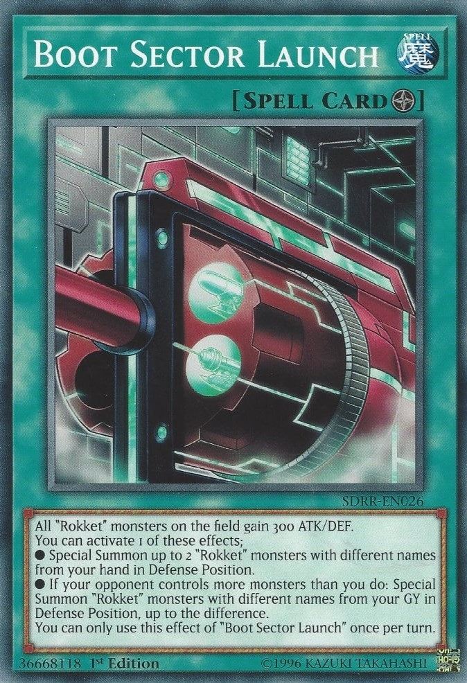 Image for Boot Sector Launch (Structure Deck: Rokket Revolt) (SDRR-EN026) - YuGiOh