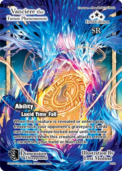 Image for Vanciere the Future Phenomenon (The Dimension that Disappeared) (74) - Exodus TCG