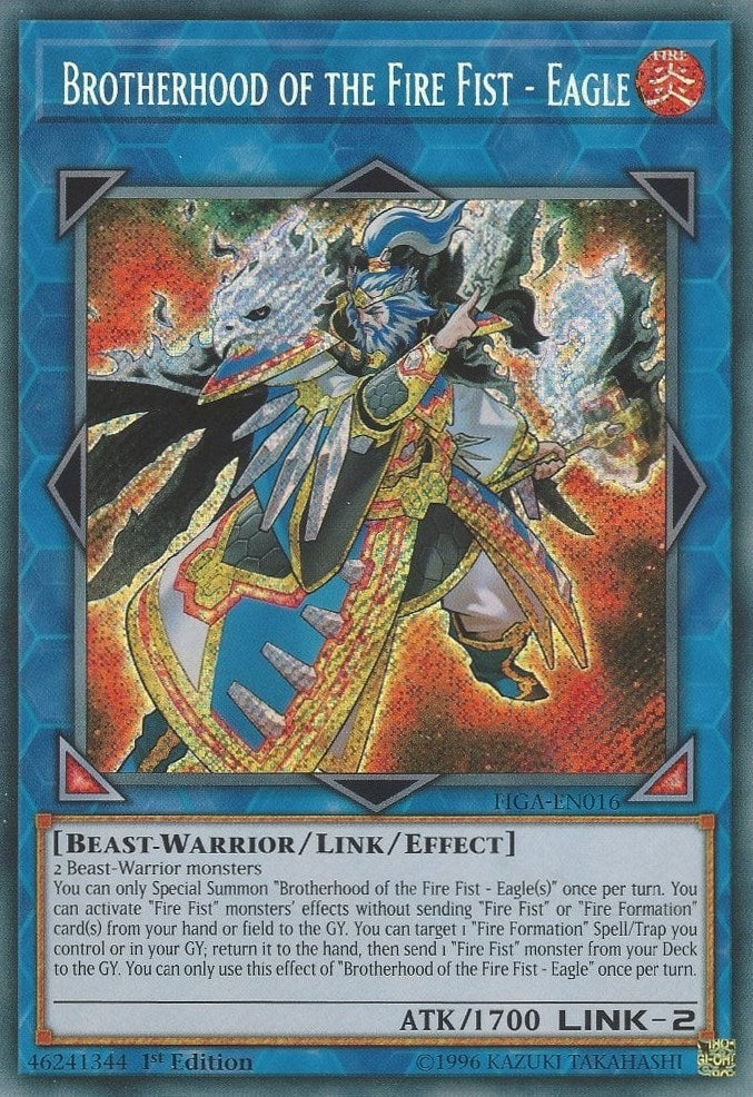 Image for Brotherhood of the Fire Fist - Eagle (Fists of the Gadgets) (FIGA-EN016) - YuGiOh