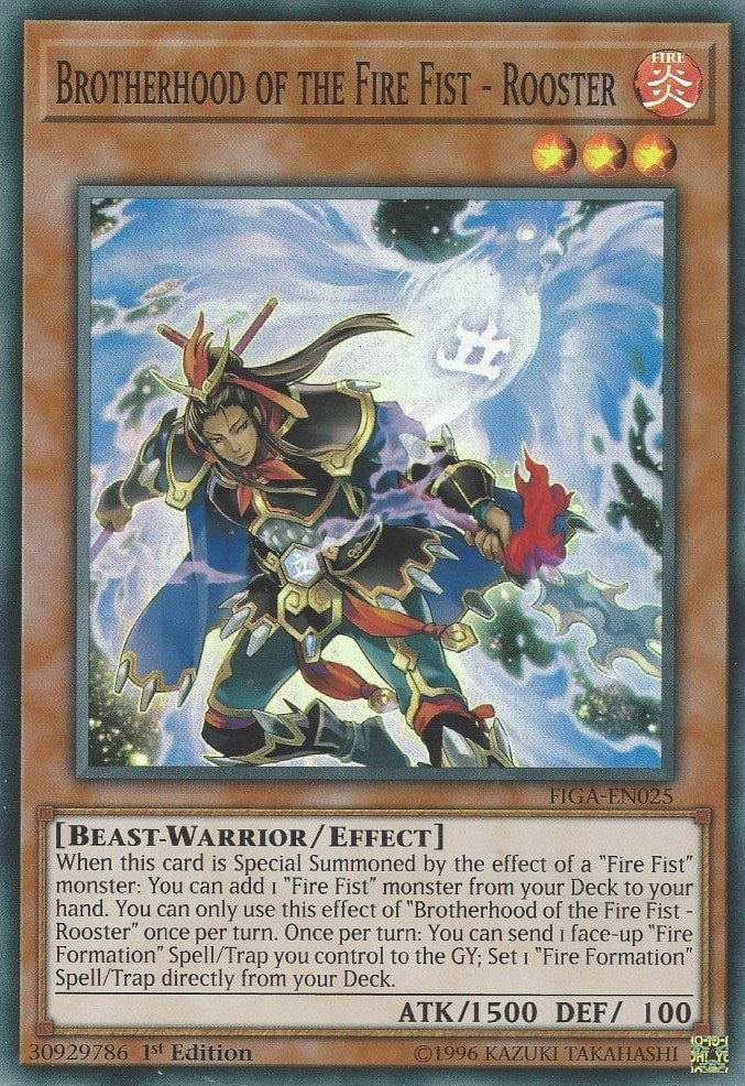Image for Brotherhood of the Fire Fist - Rooster (Fists of the Gadgets) (FIGA-EN025) - YuGiOh