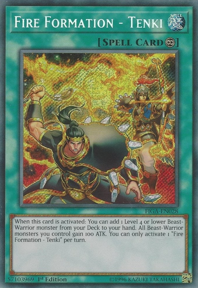 Image for Fire Formation - Tenki (Fists of the Gadgets) (FIGA-EN028) - YuGiOh