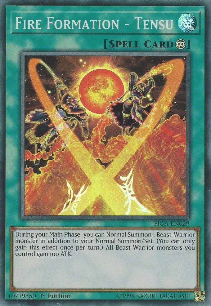 Image for Fire Formation - Tensu (Fists of the Gadgets) (FIGA-EN029) - YuGiOh