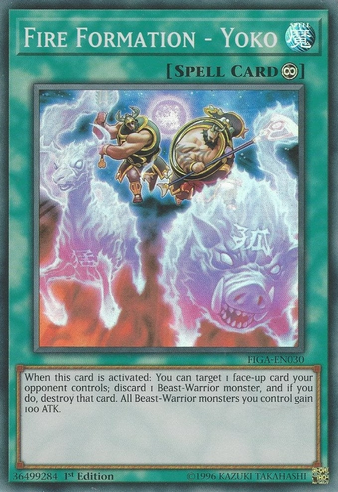Image for Fire Formation - Yoko (Fists of the Gadgets) (FIGA-EN030) - YuGiOh