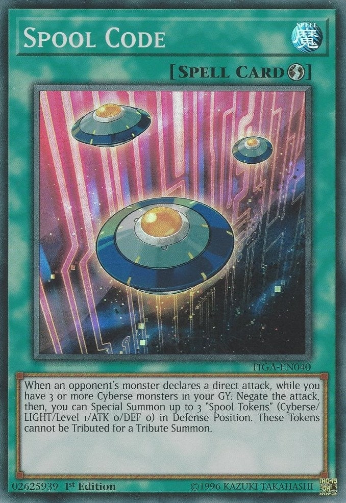 Image for Spool Code (Fists of the Gadgets) (FIGA-EN040) - YuGiOh