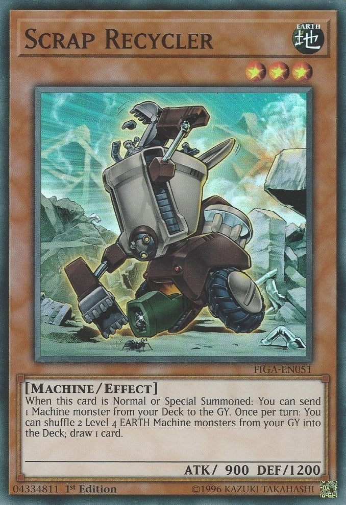 Image for Scrap Recycler (Fists of the Gadgets) (FIGA-EN051) - YuGiOh