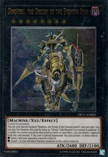 Image for Dingirsu, the Orcust of the Evening Star (UTR) (OTS Tournament Pack 11) (OP11-EN001) - YuGiOh