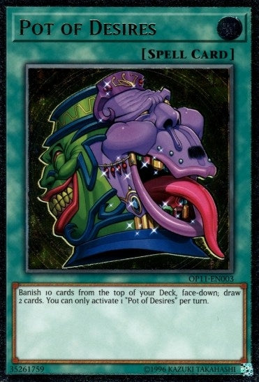Image for Pot of Desires (UTR) (OTS Tournament Pack 11) (OP11-EN003) - YuGiOh