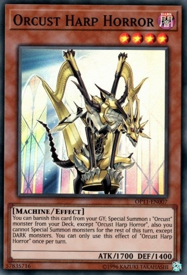 Image for Orcust Harp Horror (OTS Tournament Pack 11) (OP11-EN007) - YuGiOh