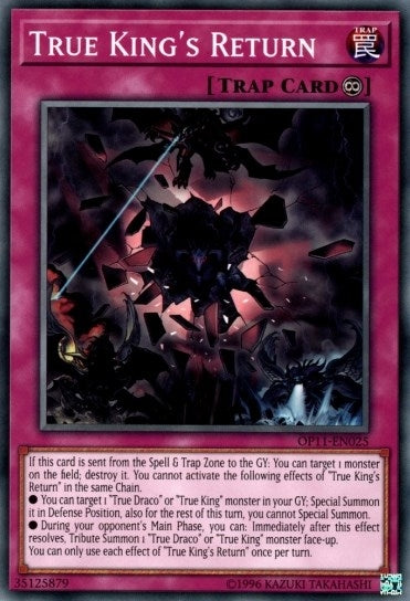 Image for True King's Return (OTS Tournament Pack 11) (OP11-EN025) - YuGiOh