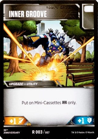 Image for Inner Groove (Blaster VS Soundwave Box Set 35th Anniversary Edition) (003) - Transformers TCG