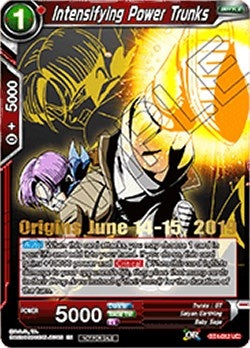 Image for Intensifying Power Trunks (Origins 2019) (Tournament Promotion Cards) (BT4-012_PR) - Dragon Ball Super: Masters