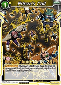 Image for Frieza's Call (Origins 2019) (Tournament Promotion Cards) (BT1-109_PR) - Dragon Ball Super: Masters