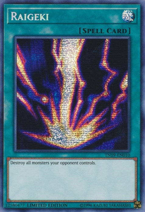 Image for Raigeki (2019 Gold Sarcophagus Tin) (TN19-EN010) - YuGiOh