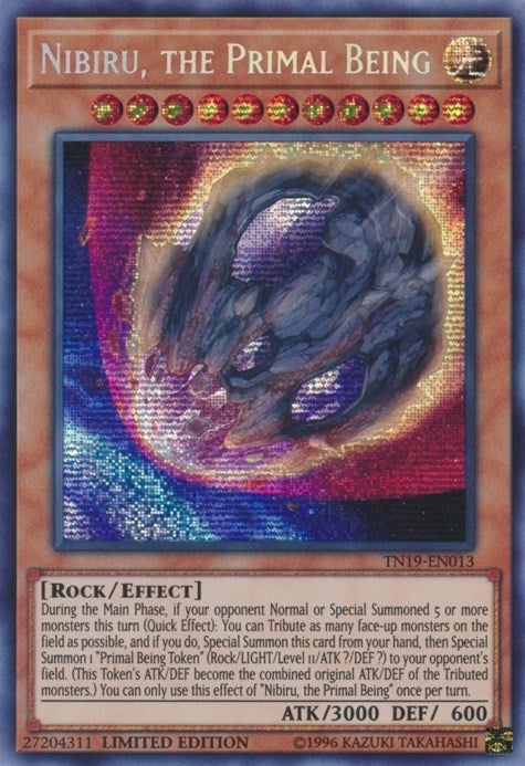 Image for Nibiru, the Primal Being (2019 Gold Sarcophagus Tin) (TN19-EN013) - YuGiOh