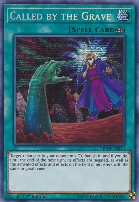 Image for Called by the Grave (2019 Gold Sarcophagus Tin Mega Pack) (MP19-EN043) - YuGiOh