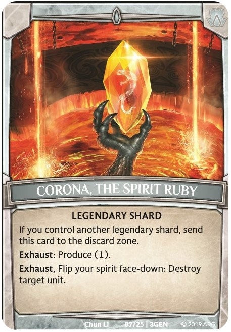 Image for Corona, the Spirit Ruby (Expansion Pack 1: Generations) (7/25 | 3GEN) - Argent Saga TCG