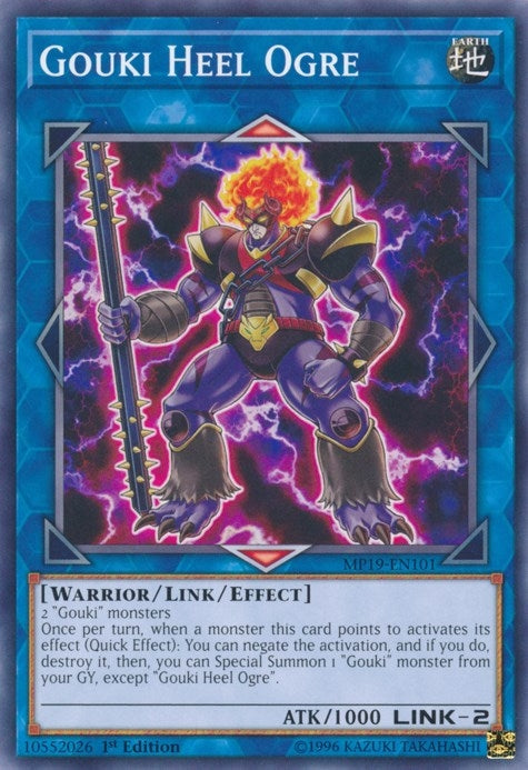 Image for Gouki Heel Ogre (2019 Gold Sarcophagus Tin Mega Pack) (MP19-EN101) - YuGiOh