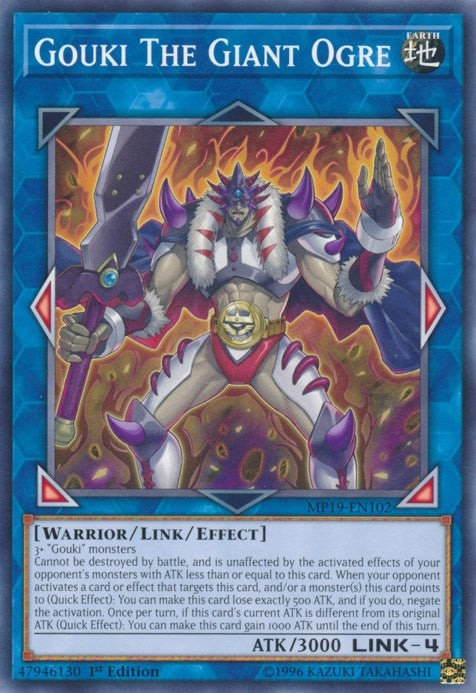 Image for Gouki The Giant Ogre (2019 Gold Sarcophagus Tin Mega Pack) (MP19-EN102) - YuGiOh