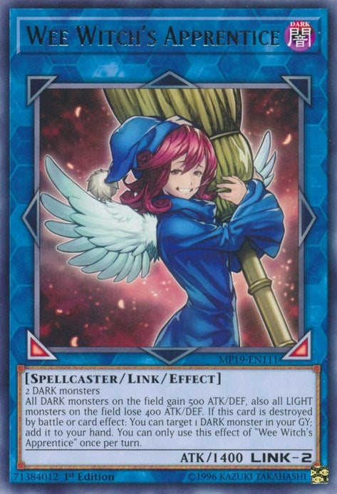 Image for Wee Witch's Apprentice (2019 Gold Sarcophagus Tin Mega Pack) (MP19-EN111) - YuGiOh