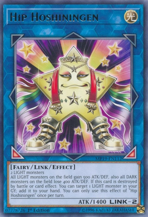 Image for Hip Hoshiningen (2019 Gold Sarcophagus Tin Mega Pack) (MP19-EN112) - YuGiOh