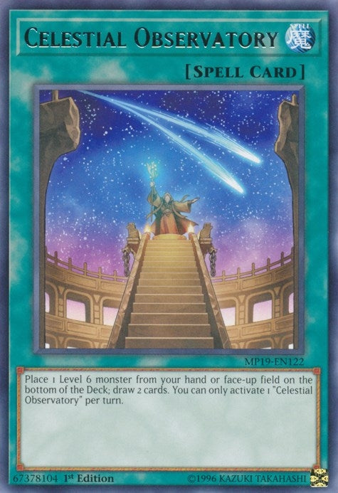 Image for Celestial Observatory (2019 Gold Sarcophagus Tin Mega Pack) (MP19-EN122) - YuGiOh