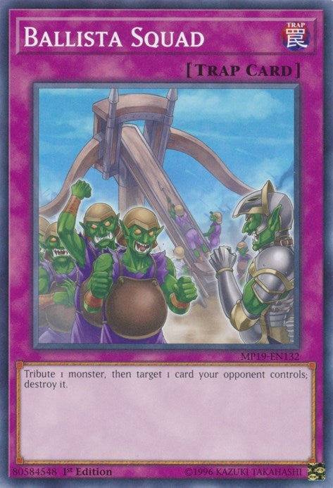 Image for Ballista Squad (2019 Gold Sarcophagus Tin Mega Pack) (MP19-EN132) - YuGiOh