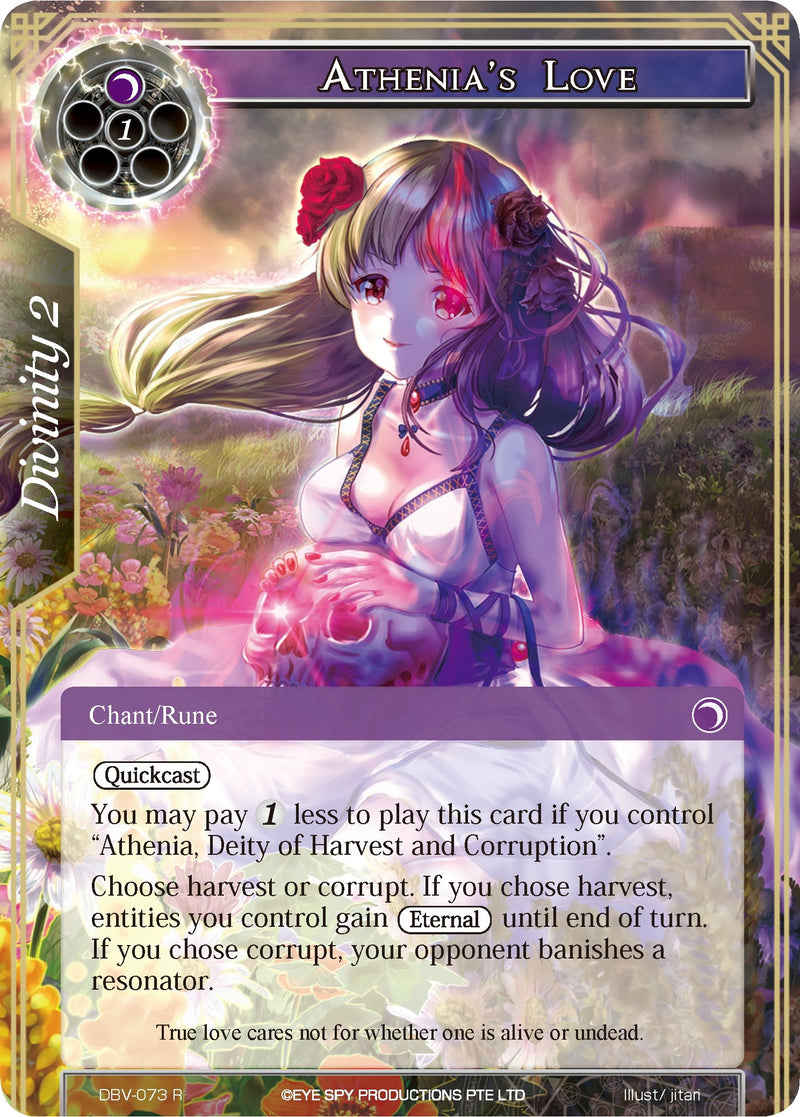 Image for Athenia's Love (The Decisive Battle of Valhalla) (DBV-073) - Force of Will