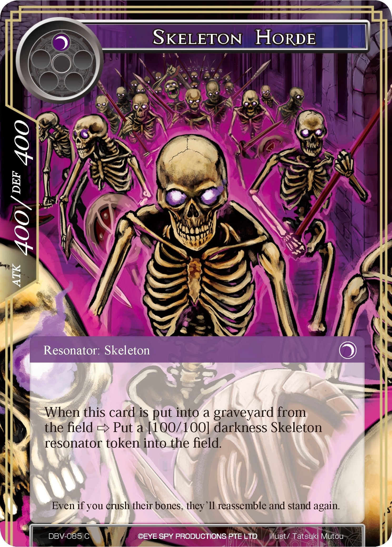 Image for Skeleton Horde (The Decisive Battle of Valhalla) (DBV-085) - Force of Will