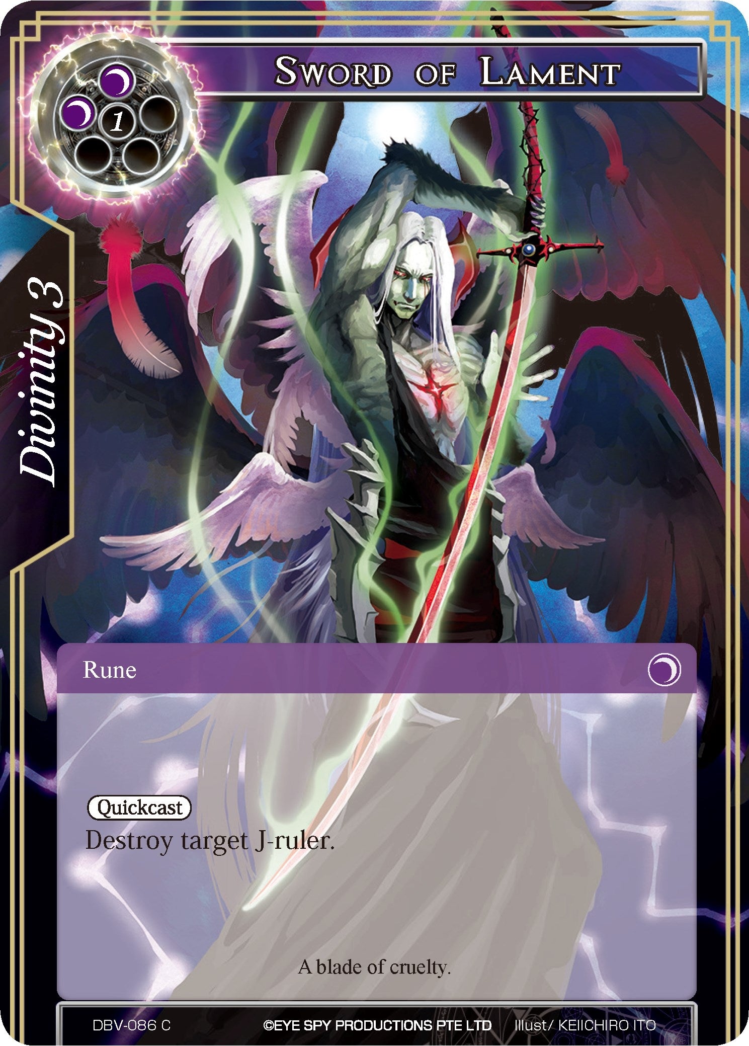 Image for Sword of Lament (The Decisive Battle of Valhalla) (DBV-086) - Force of Will
