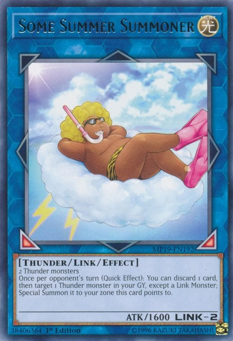 Image for Some Summer Summoner (2019 Gold Sarcophagus Tin Mega Pack) (MP19-EN192) - YuGiOh