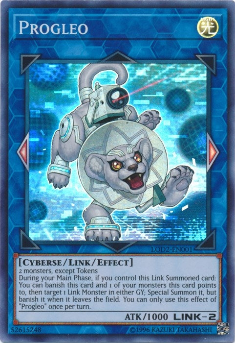 Image for Progleo (Legacy of the Duelist: Link Evolution) (Yu-Gi-Oh! Video Game Promotional Cards) (LOD2-EN001) - YuGiOh